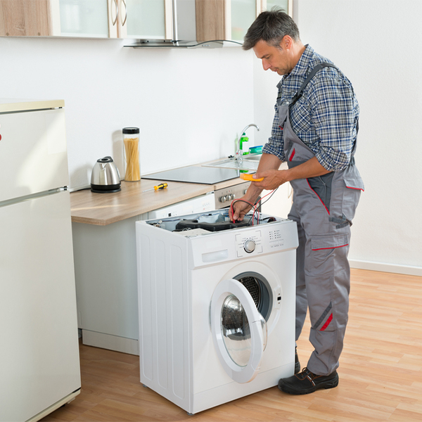 can you walk me through the steps of troubleshooting my washer issue in Pinardville